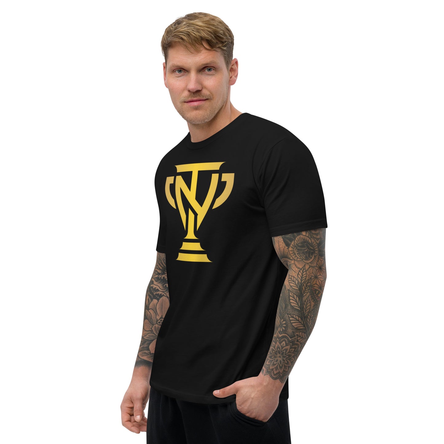 Trophee Nutrition "The Champ is Here" Logo Next Level T-Shirt