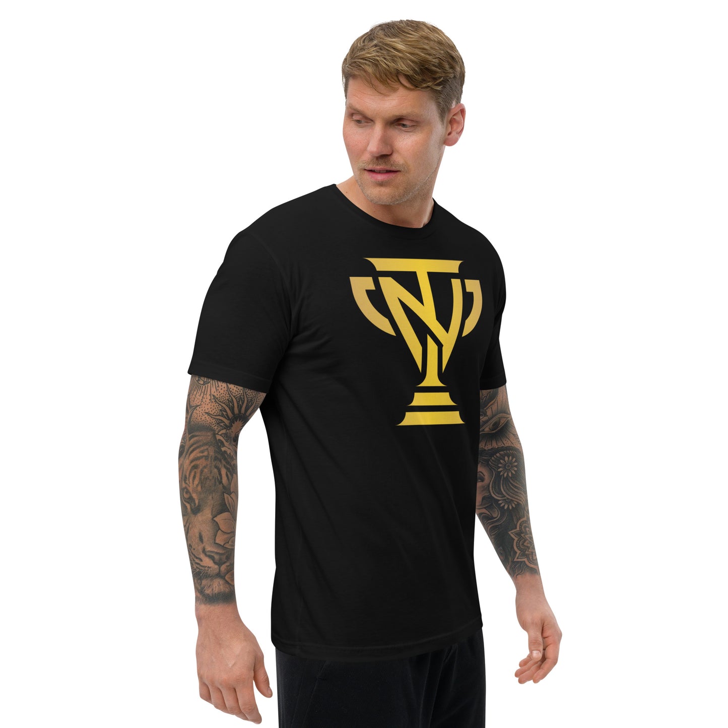 Trophee Nutrition "The Champ is Here" Logo Next Level T-Shirt