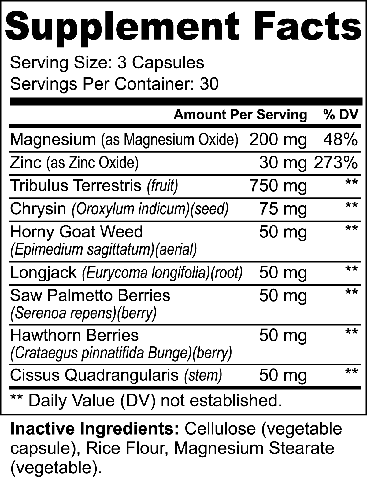 Grow A Set! (Testosterone Booster)