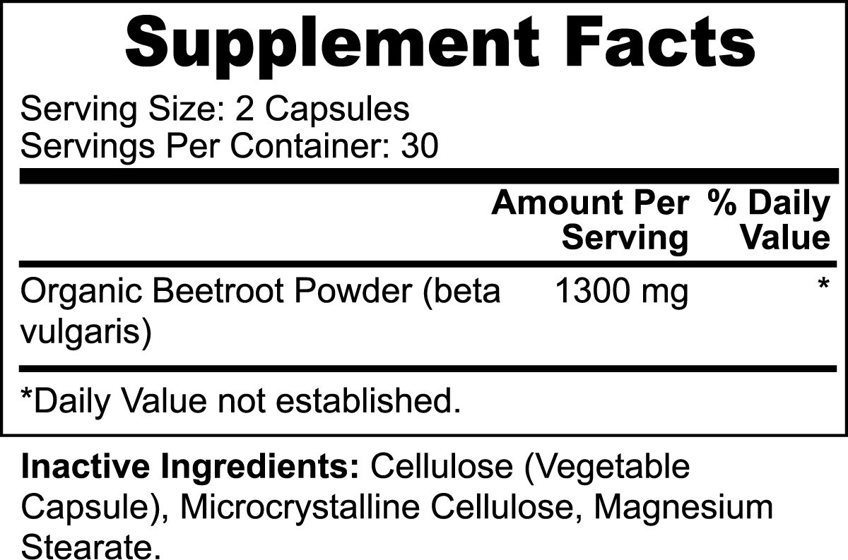 Beet The Competition (Organic Beetroot Powder)